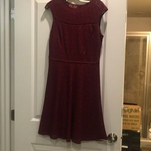 Beautiful lace pattern dress